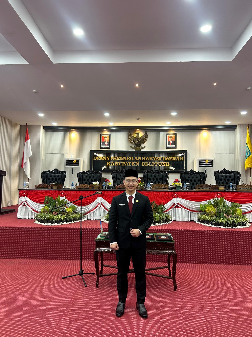 Syamsudin, Mantan Anggota DPRD Belitung, Resmi Jadi Anggota PBB
